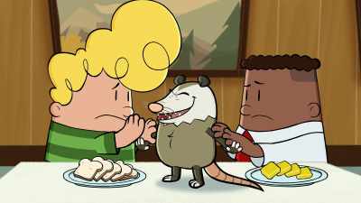 Good work, servant.
Now, pamper me. Ah-hh... - The Epic Tales of Captain Underpants