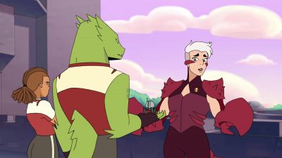 Good, yeah. I was just testing you
on whether you knew how to do that. - She-Ra and the Princesses of Power