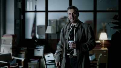 - Good for you.
- I'm really happy you're still here. - The Night Of