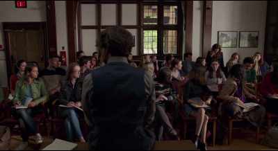 - Goodbye. Bye. Bye.
- [male student laughs] - The Professor