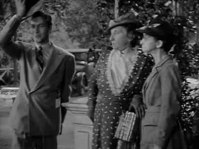 - Goodbye Mrs. Ridgefield.
- Why... - Four Daughters