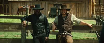 That's hard to doThis many men and miss that many targetsTwiceI'm looking at a line of dead menYou gotta hate what you're firing atHate it Come onGet some gravel in your crawGoddamn sons of bitches - The Magnificent Seven