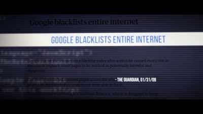 Google has blacklists, - The Creepy Line