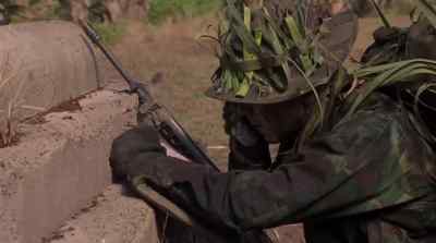 Gooks in the bush.
Request firecracker salvo. Will adjust. - Dead Presidents