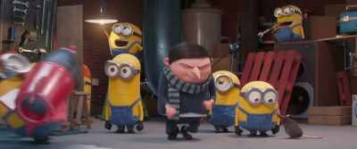 - Goose bumps!
- [Minion grunts, yells] - Minions: The Rise of Gru