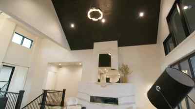 Gorgeous.
They brought
the wood up to the ceiling. - Rock the Block