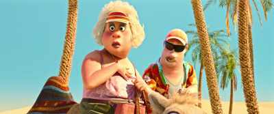 Gosh,
you surely startled us. - Monster Family