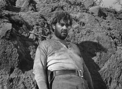 Got a knock on the head. - The Treasure of the Sierra Madre