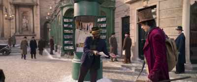 ♪ Got a little map to tell me
Where to eat here ♪ - Wonka
