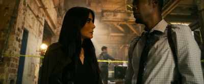 Got a name. Benny Wrights.
Last guy Boz was seen with. - Spiral: From the Book of Saw