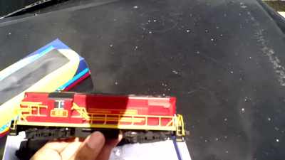 Got a nice little HO diesel locomotive, - Horror in the High Desert