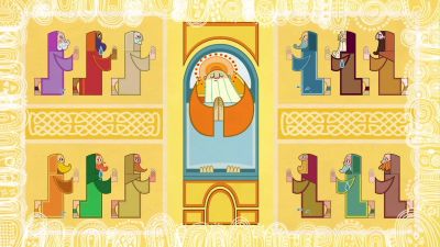 Got a vision as clear and wonderful as his own - The Secret of Kells