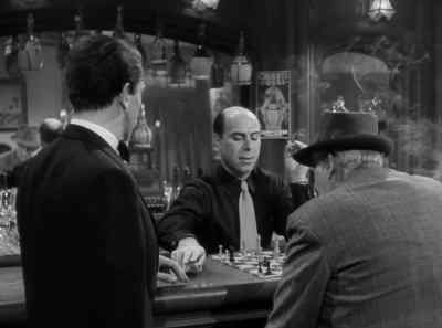 - Got any cigarettes?
- Don't sell cigarettes. - House of Strangers