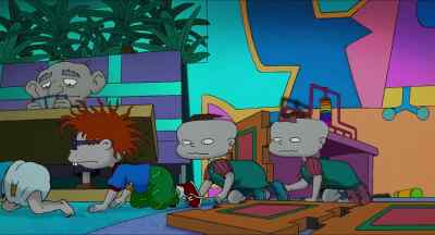 - Got any queens?
- Go fish. - The Rugrats Movie