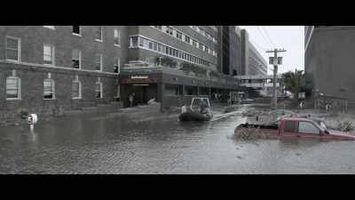 Got dropped off, waded to dry land, - Five Days at Memorial