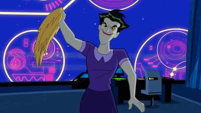 Got this idea from an
old Bugs Bunny cartoon. - Justice League Action