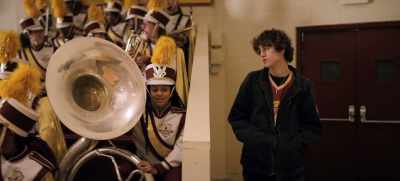 Got it. It's a "big" performance.
Normal sousaphone. - The Big Door Prize