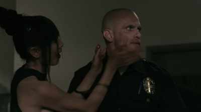 Got lip...
My lipstick's all over you. - Lockdown