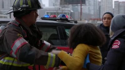 - Got one down. - Chicago Fire