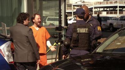 Got orders
to escort the prisoner - Numb3rs