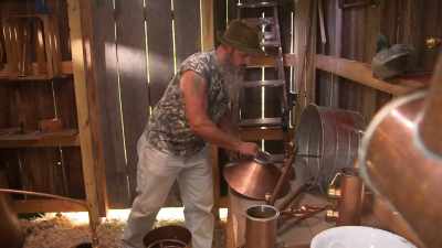 Got my pot, my gas, my arm, - Moonshiners: Master Distiller