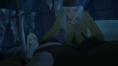 Got raided by bandits. This
little guy was only hours old. - Maquia: When the Promised Flower Blooms