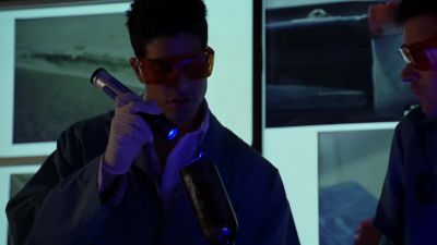 Got some blood here,
may be that'll answer it for us. - CSI: Miami