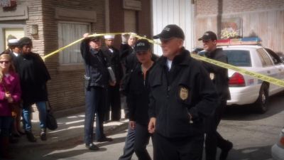 Got the suspect's
jacket. - NCIS