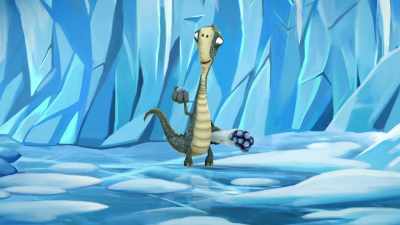 Gotcha! Did you really think
I'd let you get away from me? - Gigantosaurus