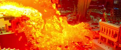 Is that real lava? - The Lego Batman Movie