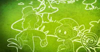 ♪ Gotta draw the line ♪ - Legend of the Three Caballeros