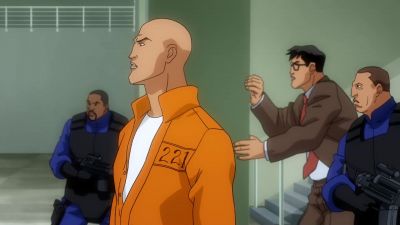 Gotta get away from him - All Star Superman