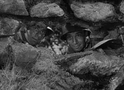 Gotta have portable walls to go with every war. - A Walk in the Sun