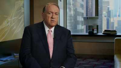 [Gov. Huckabee] I do
understand that there is - Trump 2024: The World After Trump