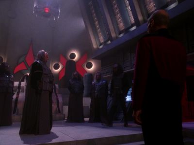 Gowron, son of M'Rel Hobkim. - Star Trek: The Next Generation
