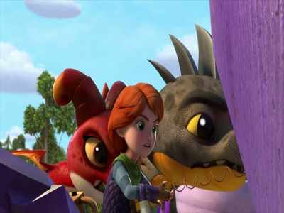 Grab a spring
and pull with everything you've got. - Dragons: Rescue Riders