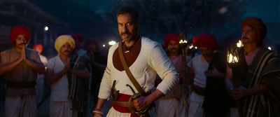 "Grab me if you identify." - Tanhaji: The Unsung Warrior