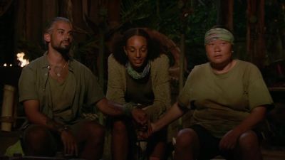 Grab your torches.
Head back to camp. Good night. - Survivor