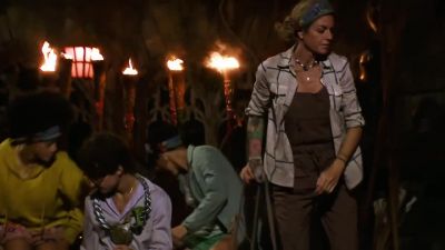Grab your torches,
head back to camp. - Survivor