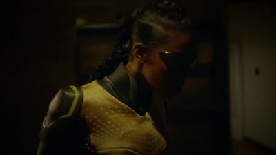        [Grace as old man]
       You should not
       have come here. - Black Lightning