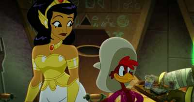 - Gracias, Lucy.
-(snarling) - Legend of the Three Caballeros