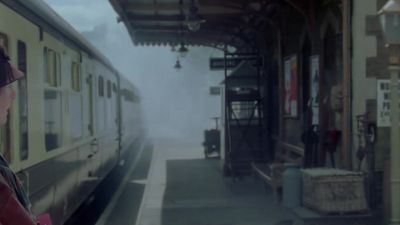 ? (gramophone music- flashback) - Agatha Christie's Poirot