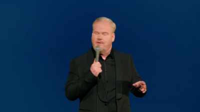 "Grande anúncio." - Jim Gaffigan: Dark Pale