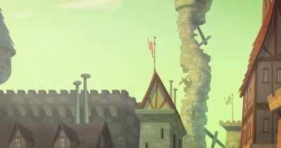 (grandiose music) - Legend of the Three Caballeros