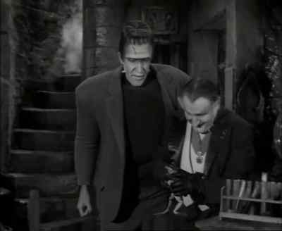 Grandpa, you blew it
again. The spell wore off. - The Munsters
