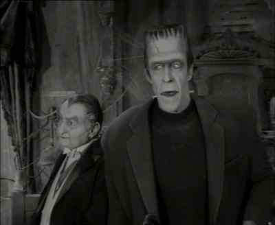 Grandpa, where did
the ball go? - The Munsters