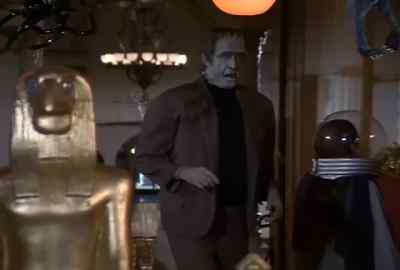 Grandpa, we got them.
We saved them. - The Munsters' Revenge