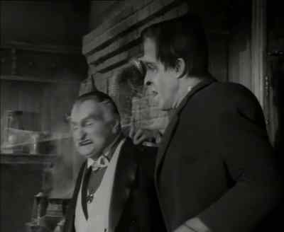 Grandpa, I'm scared.
That strange car out front. - The Munsters
