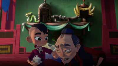 [Grandpa] Oh. Wow.
You're growing strong. - Gremlins: Secrets of the Mogwai