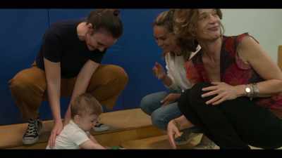 Grant approached the 90-degree drop-off - Babies